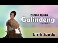 Nining Meida - Galindeng | Lirik Sunda