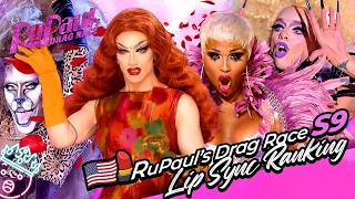Rupaul's Drag Race Season 9 Lip Sync Ranking | RANKING