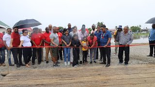 Opening of new Wharf at West Berbice || Guyana 🇬🇾