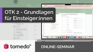 Der OTK 2 – Grundlagen für Einsteiger:innen (Online-Seminar)