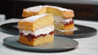 VICTORIA Sponge Cake A TIMELESS BRITISH Treat for Afternoon TEA