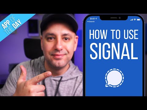 How to use the Signal Private Messenger app