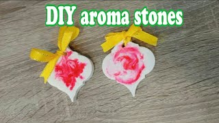 HOW TO MAKE DIY AROMA STONE/ARTS AND CRAFTS