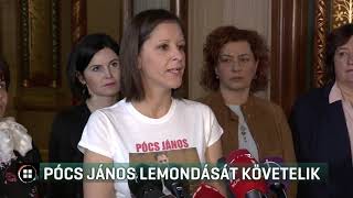 Pócs János lemondását követelik 19-04-02