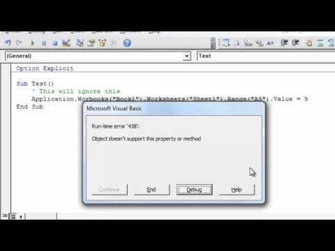 Intro to Excel VBA - Writing VBA Code Pt. 1 Intro to Excel VBA - Writing VBA Code Pt. 1
