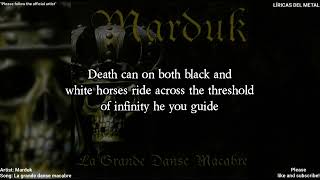 MARDUK - LA GRANDE DANSE MACABRE (LYRICS ON SCREEN)