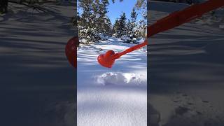 So smooth ❄snow heart  l asmr satisfing 🥰 #snow #satisfying #asmr #wiralvideo #shorts #viral #trend