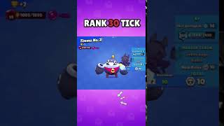 Rank 30 Tick - Brawl stars #Shorts