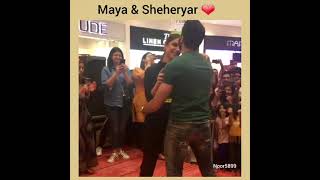 Maya Ali & Shehreyar Munawwar Dancing in Public |Whatsapp Status