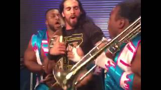 WWE Seth Rollins & New Day Dancing Backstage