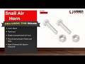 📢 vixen horns vxh1101 snail air horn 🔥