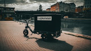 LAPLANDAR L-250 THE ULTIMATE ELECTRIC CARGO BIKE