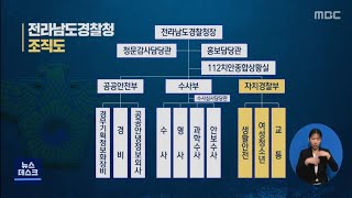 전환기 맞은 경찰..무엇이 변하나 [목포MBC 뉴스데스크]