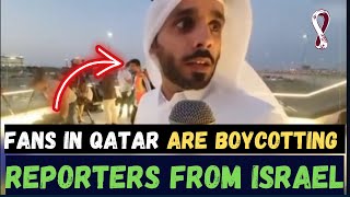 FANS IN QATAR ARE IGNORING REPORTERS FROM THIS COUNTRY !
