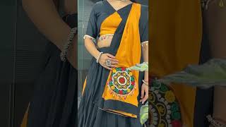 Black \u0026 Yellow Navratri Chaniya Choli Ready to Wear #worldwide #trending #shorts #navratri #viral