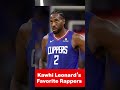 Kawhi's favorite rapper  #music #deathlesstv #richrocka #nba #kawhileonard #clippers #lebron #drake