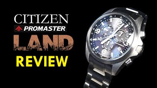 Citizen Promaster Land CB5921-59E Solar Eco Drive GMT Atomic Radio 200M Watch Review