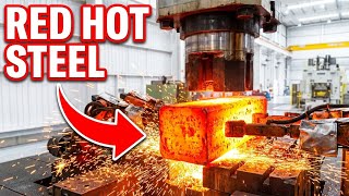 Inside a Fully Automated Forging Factory | Red Hot Steel Process