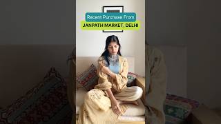 Janpath Market Shopping Haul. #janpath #jewellery #accessories #haul #tryon #grwm #janpathmarket