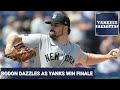 YANKEES POSTCAST: Rodon tosses GEM as Yanks avoid sweep