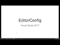 EditorConfig Visual Studio Extensions