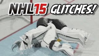 NHL 15 Funny Glitches, Hits & Moments! #2