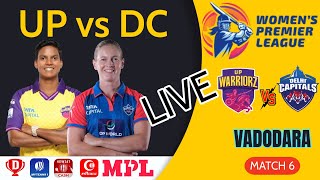 WPL 2025 LIVE: Match 6 - DCW vs UPW - Women's Premiere League Cricket Streaming