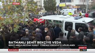 Batmanlı Şehit Bekçiye Veda 1.01.2022 TURKEY