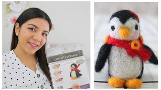 Cómo Hacer Needle Felting Paso a Paso 🐧 (Con kit de afelpado con aguja)