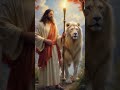 Jesus vs 🦁 I ❤jesus #jeuschrist #zeus #jesuschrsit #lucifer #jesusarmy #jesuschristlordandsavior