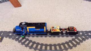 Lego train heist