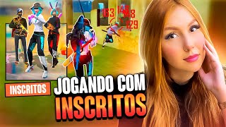 ❤️ FREE FIRE AO VIVO - FF LIVE ❤️JOGANDO COM INSCRITOS ❤️CÓDIGO DE EQUIPE ❤️ BORA PEGAR MESTRE ❤️