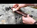 Making a simple Puukko with Saami style carvings