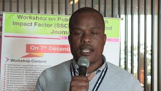 10th GCBSS Testimonial 168: Dr. Leward Jeke, Nelson Mandela University, South Africa