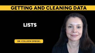 Python Lists Explained: Create, Sort, and Manipulate Data - Dr. Colleen Spiegel