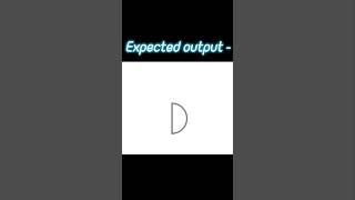 How to Draw an Alphabet D using a Python Turtle Module