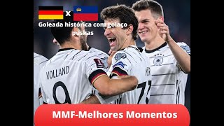 Alemanha vs Liechtensteinn 9 - 0  Goleada histórica com direito a golaço puskas 2021