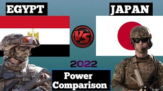 Japan vs Egypt military power compression 2022 || Egypt vs Japan military power compare