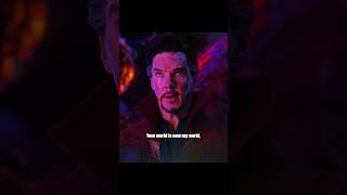 Dr strange takes Dormammu into the time loop #shorts #movie #video