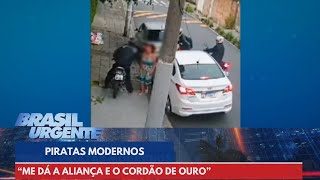 'Piratas da aliança' causam terror pelas ruas de SP | Brasil Urgente