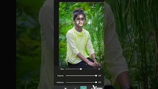 #shorts #girl photo editing #background #change #face #smooth #viral #short #video