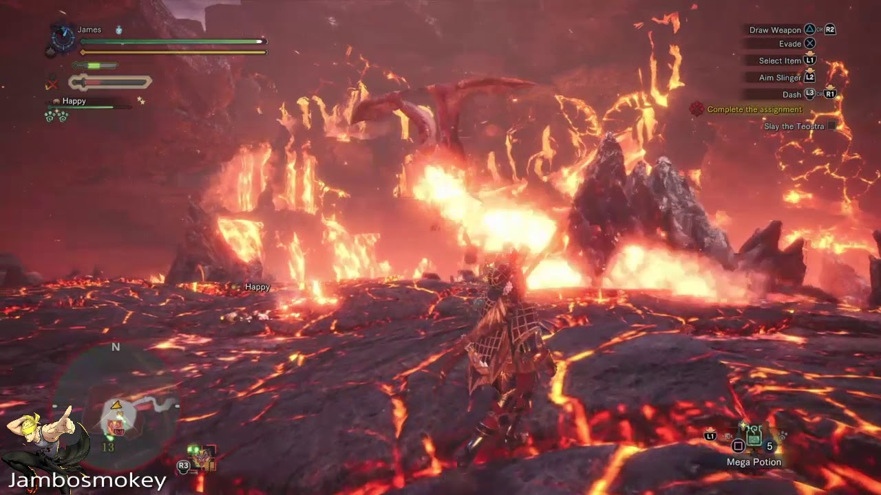 MHW - Solo Teostra* - YouTube