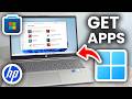 How To Download Apps On HP Laptop - Install Apps