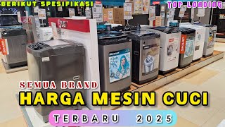 Review Harga Mesin Cuci 1 Tabung Semua Merk Terbaru 2025‼️ Januari 2025