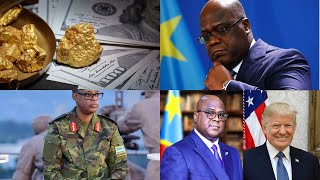 AMACENGA KU BIROMBE BYA ZAHABU TSHISEKEDI YEMEREYE AMERIKA||AHO BIHURIRA N'IBIHANO BAFATIYE KABAREBE