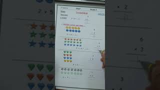 Vertical form of Multiplication  ... Math Gr 2