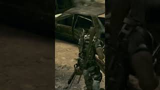 Anyone else remembers getting scared when the chainsaw guy stood up again #residentevil5