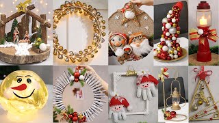 10 Christmas Decoration Ideas at Home 2023 | Christmas craft ideas🎄🎄