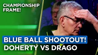 Blue Ball Final DRAMA 🔵 (Ken Doherty vs Tony Drago)