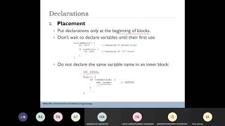 Software Engineering: Coding Standards and Implementation Guidelines